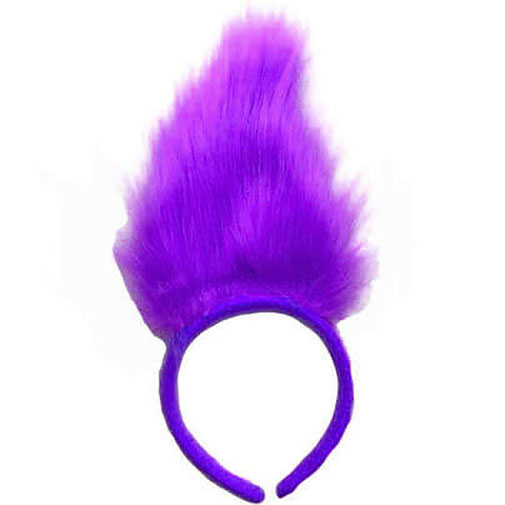 Troll Doll Headband - Purple