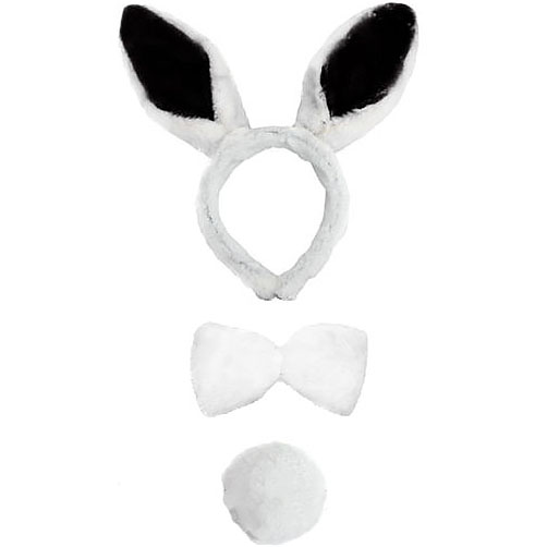 Bunny Set - White and Black