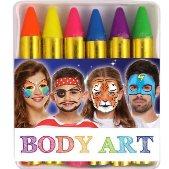 Face Paint Crayons (Neon)