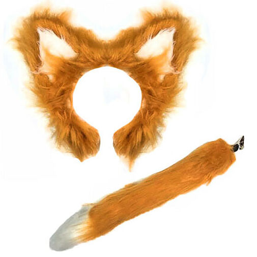 Fluffy Brown Fox Set