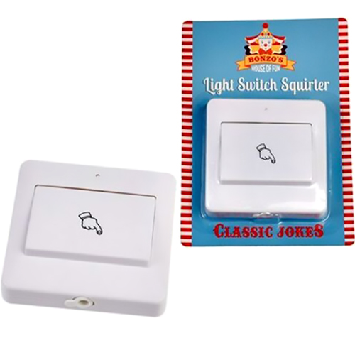 Squirt Light Switch Button