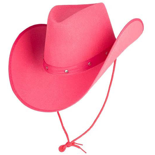 Texan Cowboy Hat - Pink