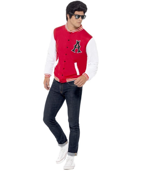 50's College Jock Letterman Jacket