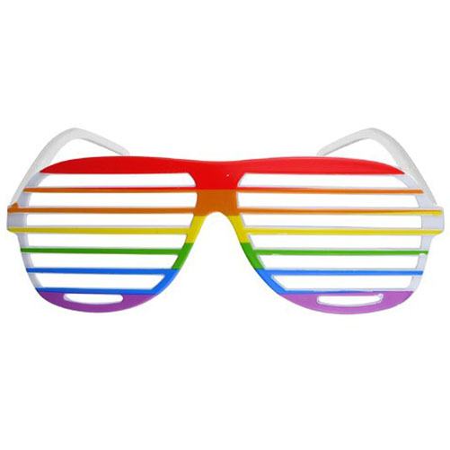 Rainbow Shutter Glasses