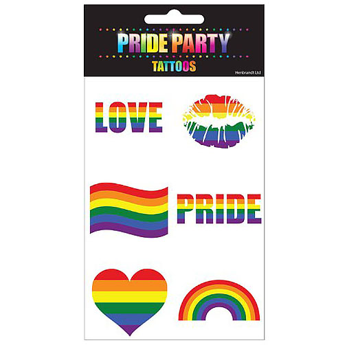 Pride Temporary Tattoos