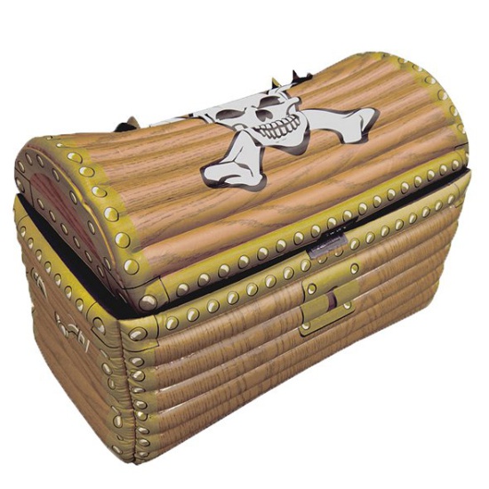 Inflatable Treasure Chest