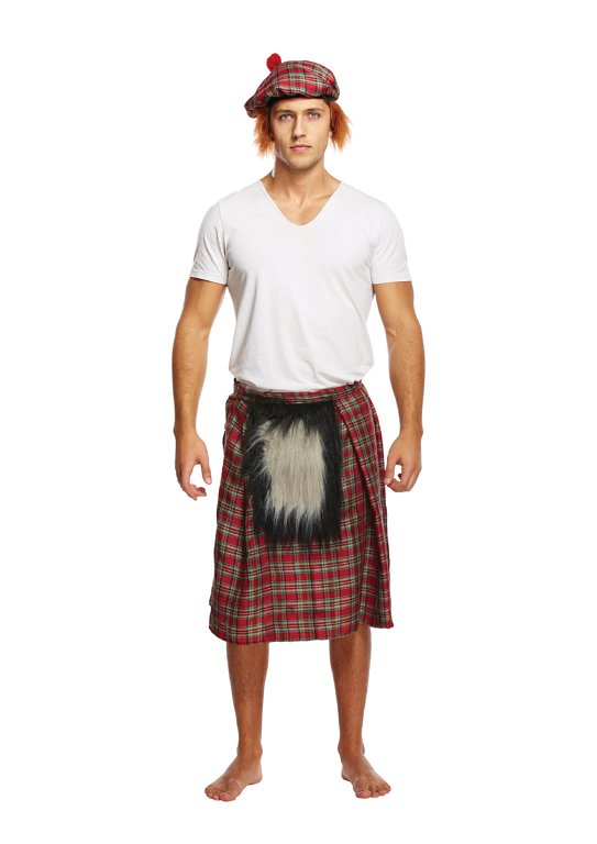 Kilt & Sporran with Tam O'Shanter Hat (XL)