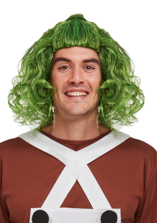 Chocolate Factory Worker Wig
