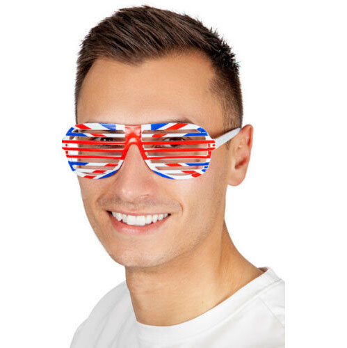 Union Jack Shutter Glasses