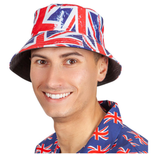 Union Jack Buket Hat 