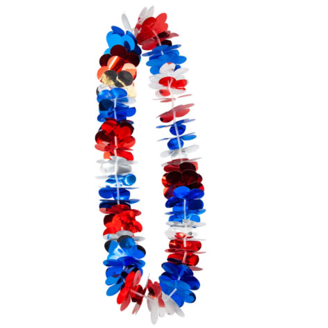 Union Jack Lei - Metallic 