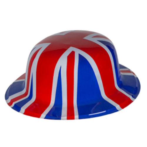 6 x Union Jack Bowler Hats