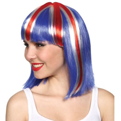 Union Jack Wig - Bob