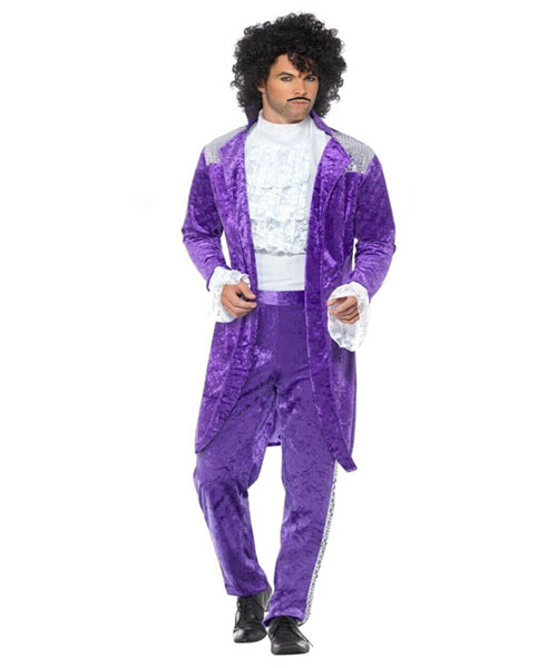 80's Purple Musician Costume