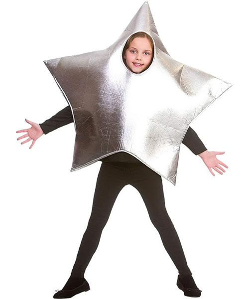 Deluxe Silver Star Costume