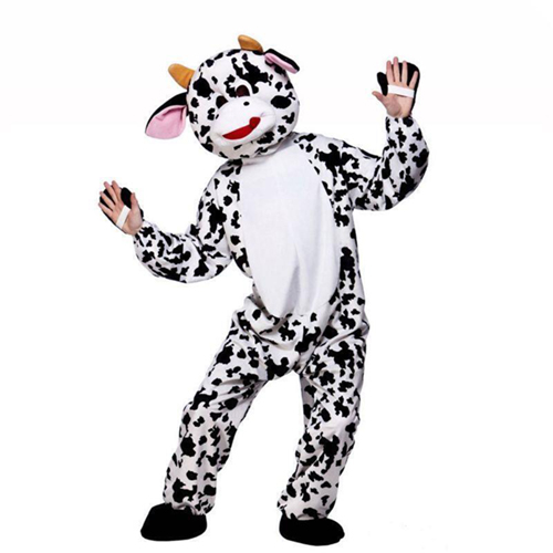 Cute Cow Mascot Costume