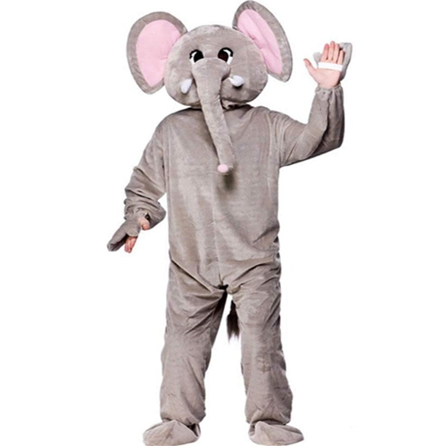 Paradise Elephant Mascot Costume