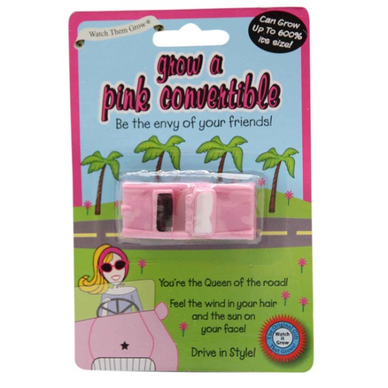 Grow Your Own Pink Convertible