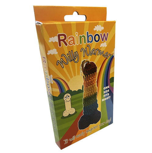 Rainbow Willy Warmers