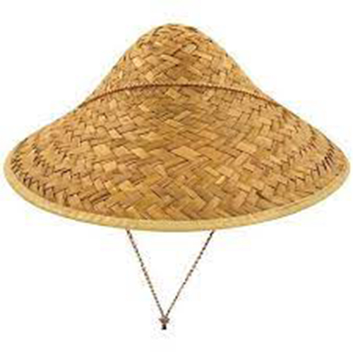 Chinese Straw Coolie Hat