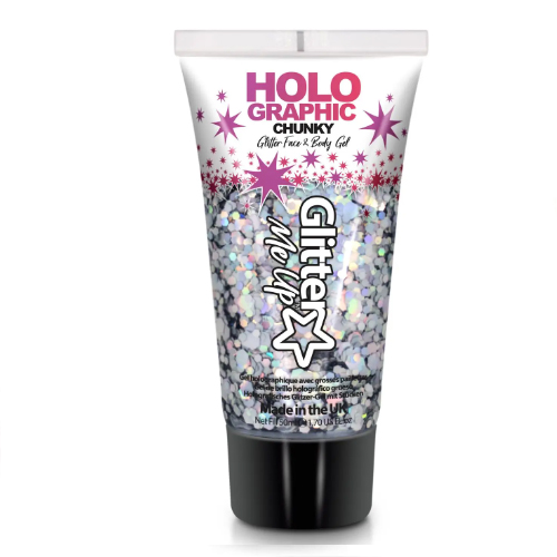 Holographic Chunky Glitter Gel - Intergalactic 50ml