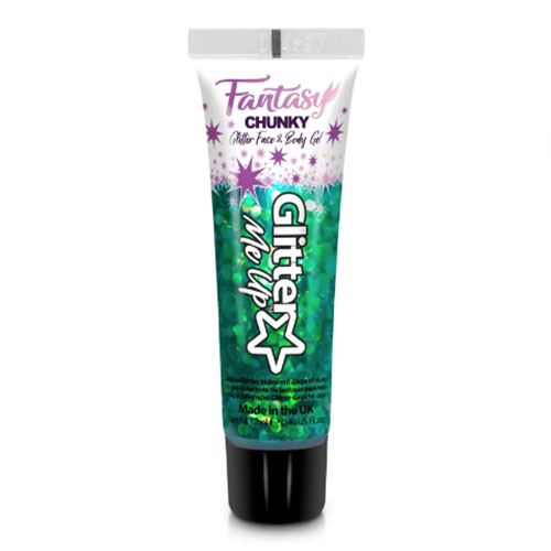 Fantasy Iridescent Chunky Glitter Gels - Leprechaun Luck 12ml