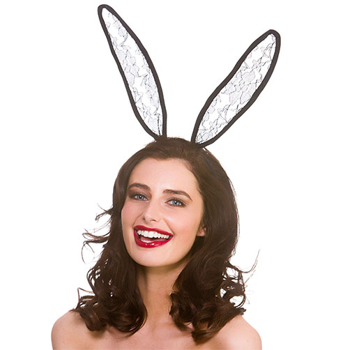 Bunny Ears - Black Lace