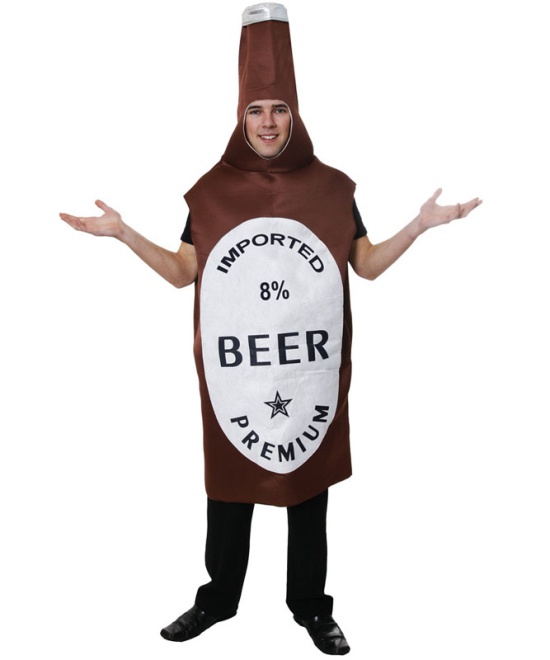 Beer Bottle Costume