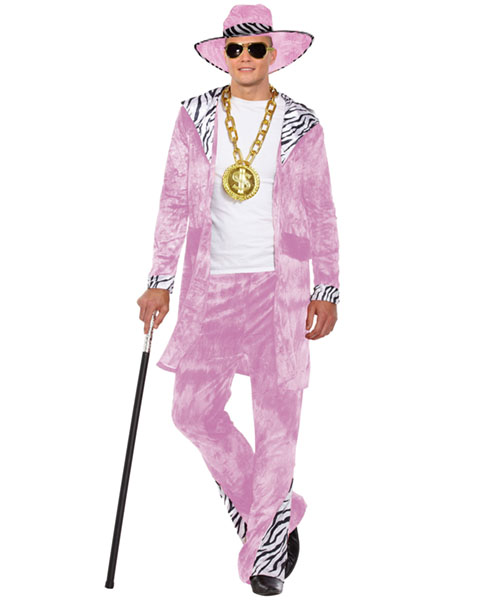 Pimp Costume - Pink