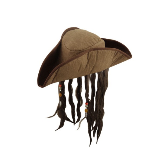 Pirate Hat & Braided Hair