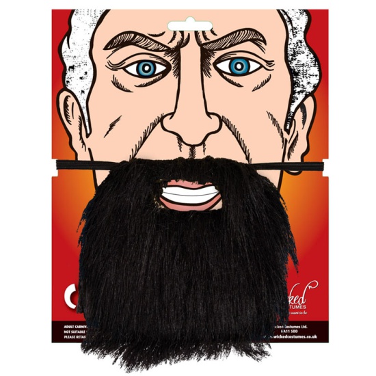 Mens Beard - Black