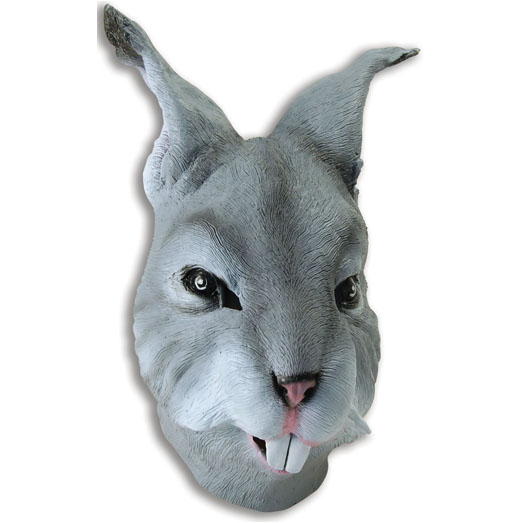 Grey Rabbit Mask