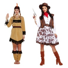 Women's Cowgirl & Indian Costumes