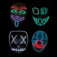 LED Neon Masks 